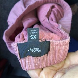 Off the shoulder dress